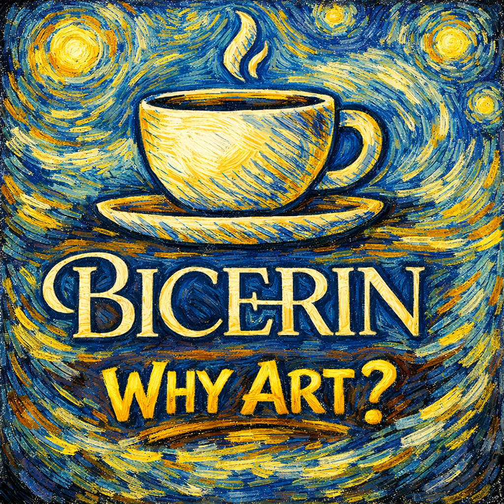 Why Art? A podcast series by Bicerin Literature